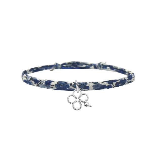 Bracelet Liberty Personnalisé pour Bébé Bleu