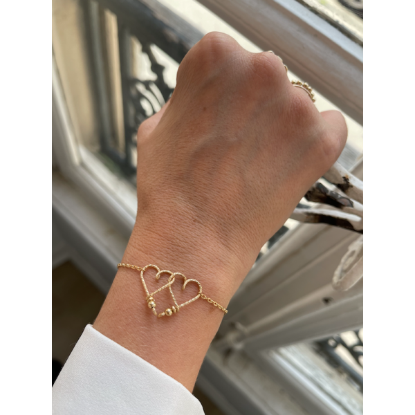 Chain bracelet "The inseparables"