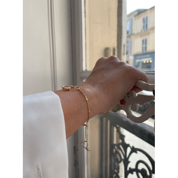 Chain bracelet "The inseparables"