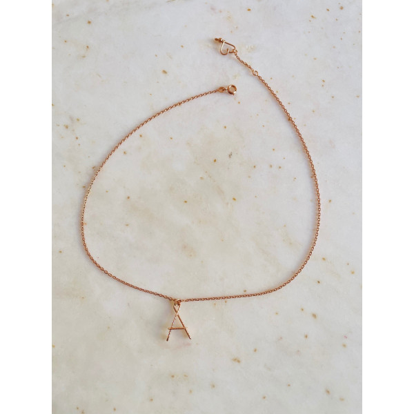 Collier avec Grande Majuscule A
