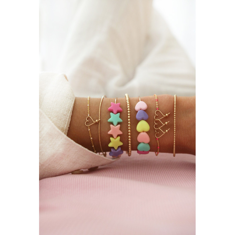 Bracelet Femme Jonc En Acier Inoxydable - Occasion - Style Simple Et Intemporel