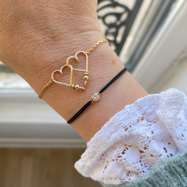 Chain bracelet "The inseparables"