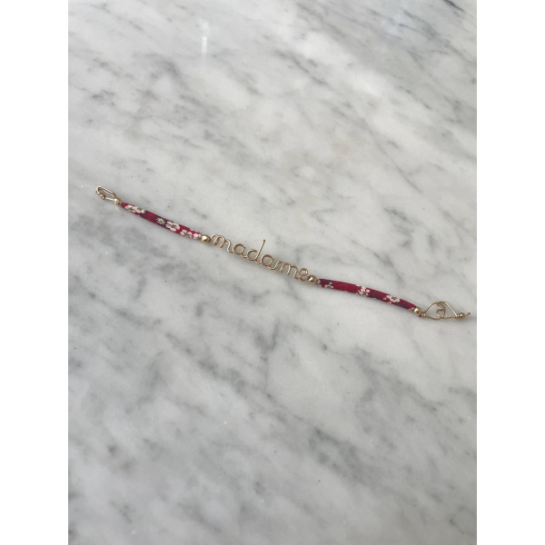 Bracelet Tissu Liberty Madame