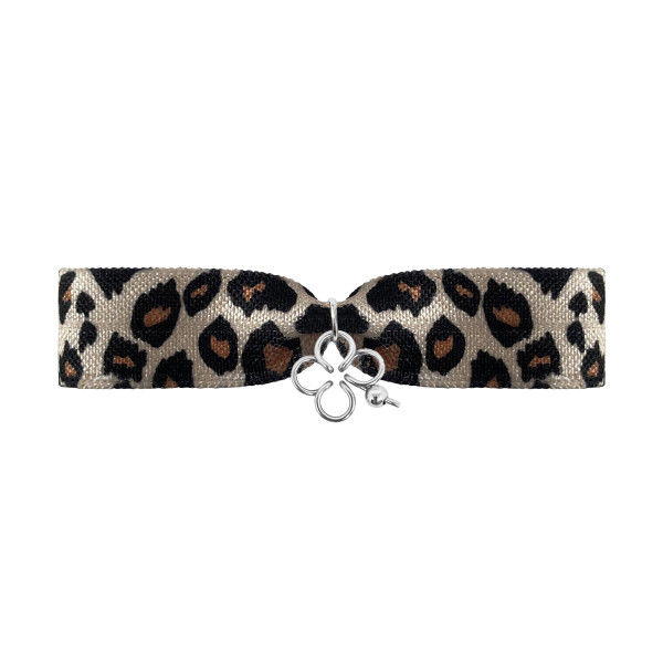 Bracelet mon trèfle léopard