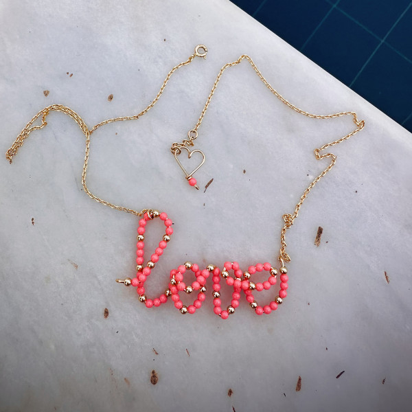 Collier "Love" Marrakech