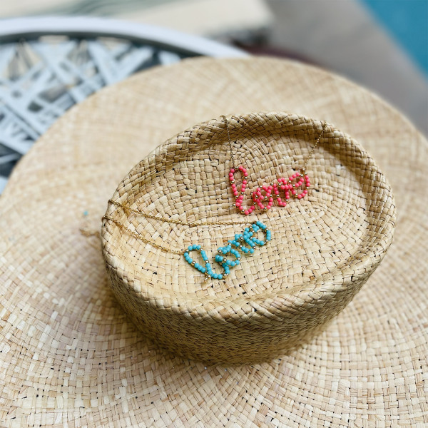 Collier "Love" Marrakech