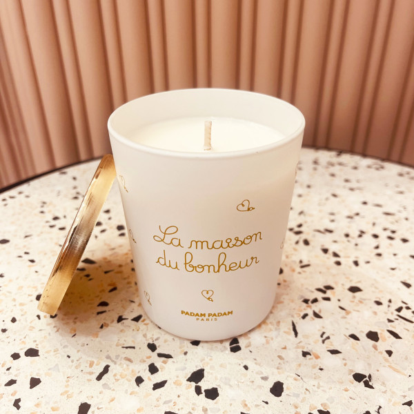 Bougie "La Maison du bonheur"