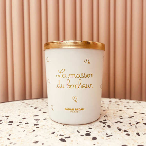 Bougie "La Maison du bonheur"
