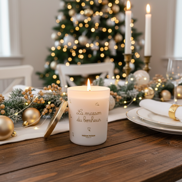 Bougie "La Maison du bonheur"