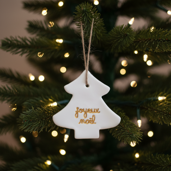 Suspension Sapin "Joyeux Noël"
