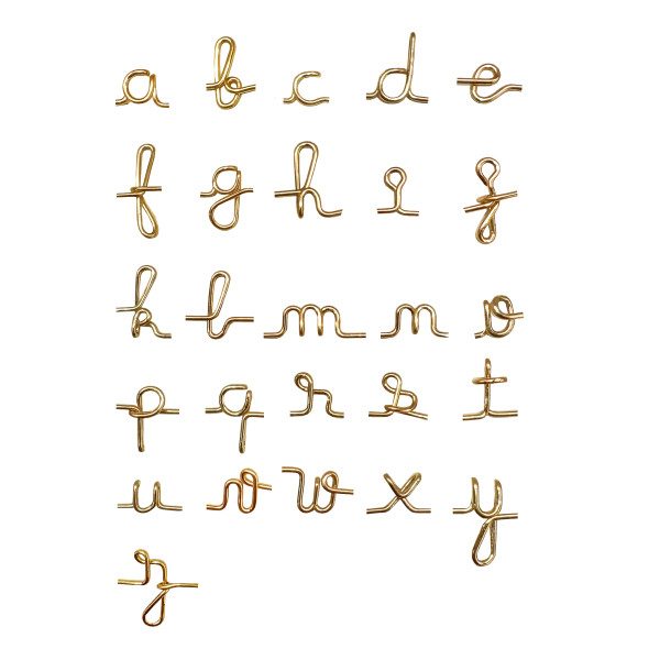 Bracelet minuscule torsadé