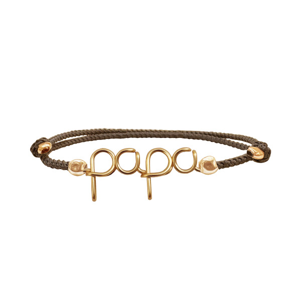 Bracelet papa torsadé