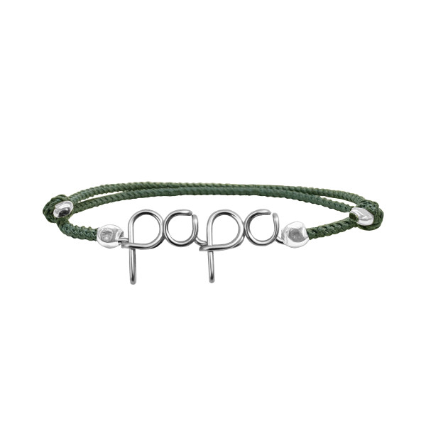 Bracelet papa torsadé