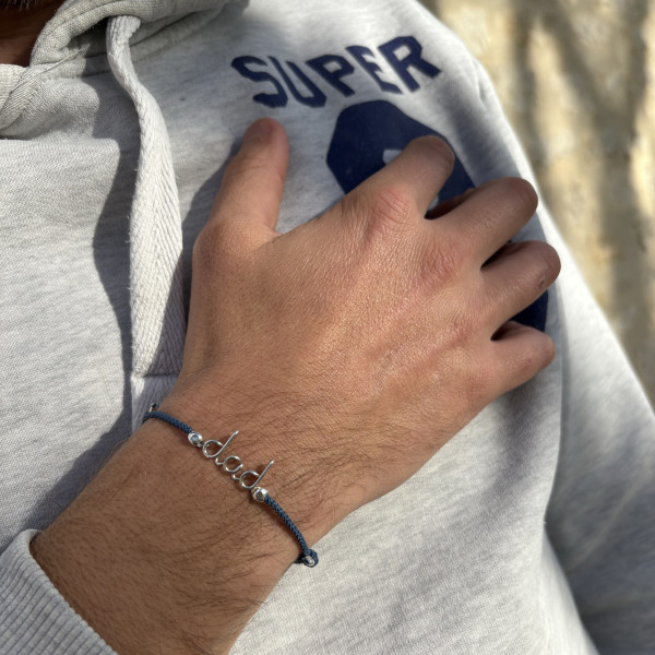 Bracelet dad torsadé