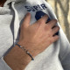 Bracelet dad torsadé