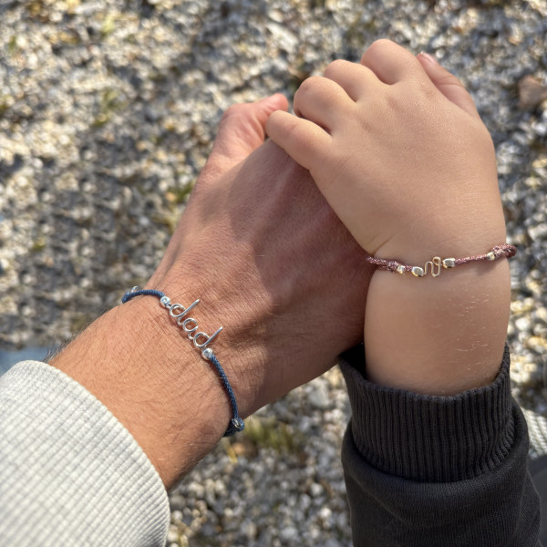 Bracelet dad torsadé