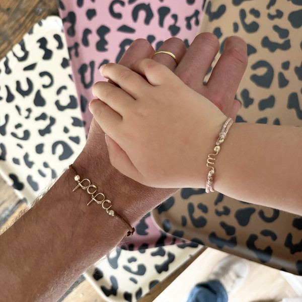 Bracelet papa torsadé