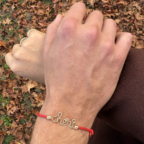 Bracelet chéri torsadé
