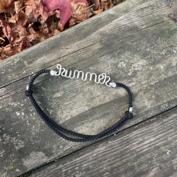 Bracelet runner torsadé