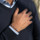 Bracelet dad torsadé