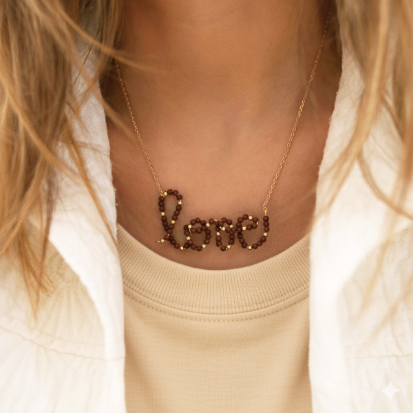 Collier "Love" Marrakech