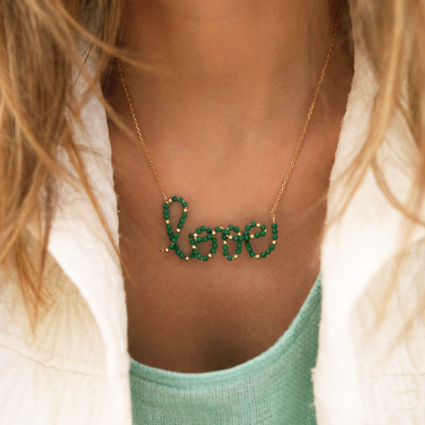 Collier "Love" Marrakech