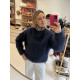 Pull Mohair marine