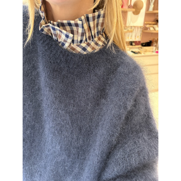 Pull Mohair marine