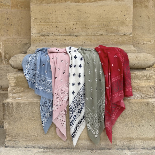Echarpe bandana petit format