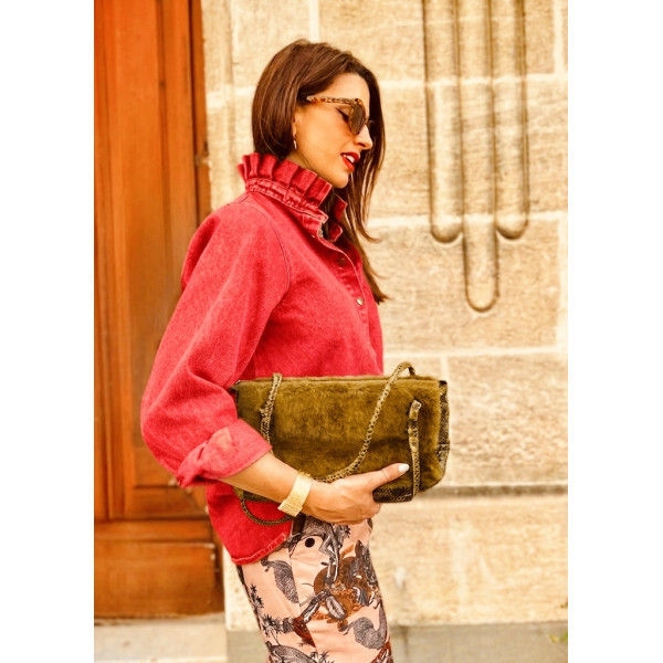 copy of Surchemise jean col Victorien