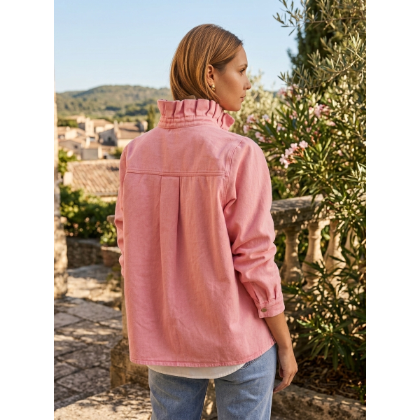 copy of Surchemise jean col Victorien