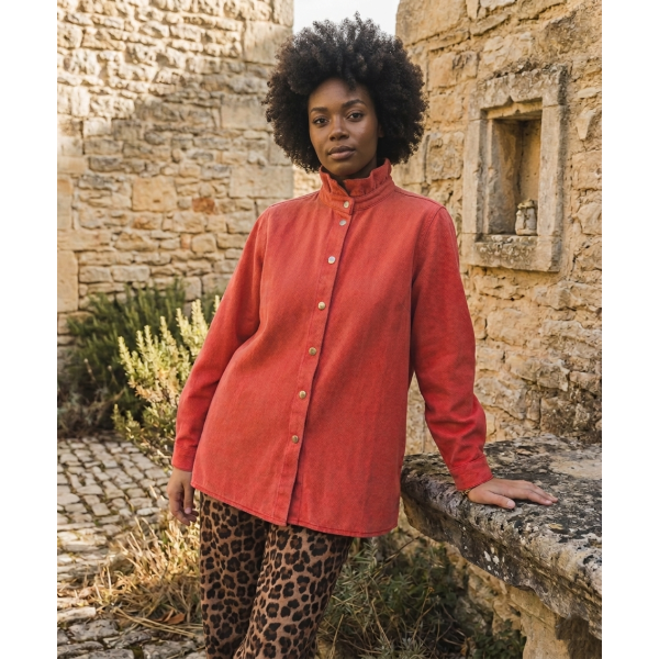 copy of Surchemise jean col Victorien