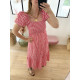 Robe BB vichy rouge