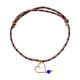 Bracelet lovely tresse "Merci pour cette belle année"