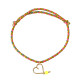 Bracelet lovely tresse "Maitresse en or"