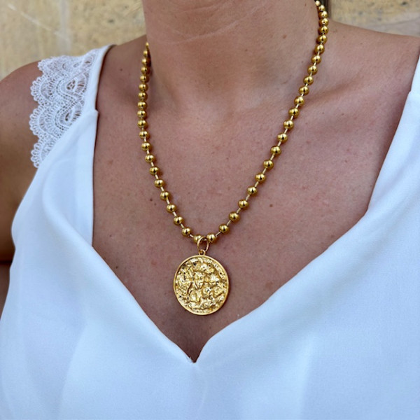 Collier Lutèce perlé