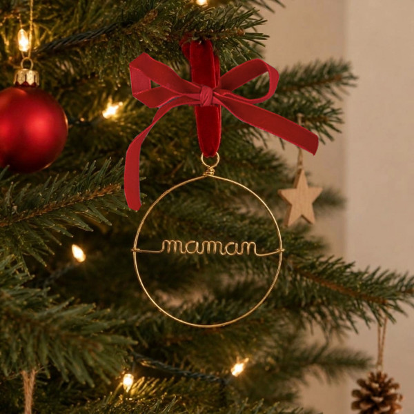 Boule de Noël maman