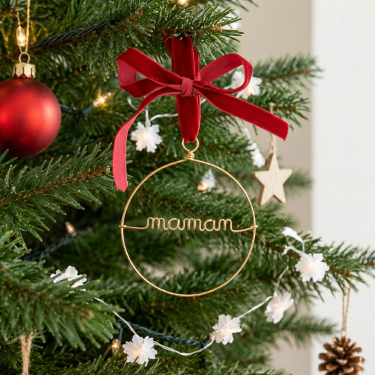 Boule de Noël maman