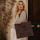 Tote bag léopard