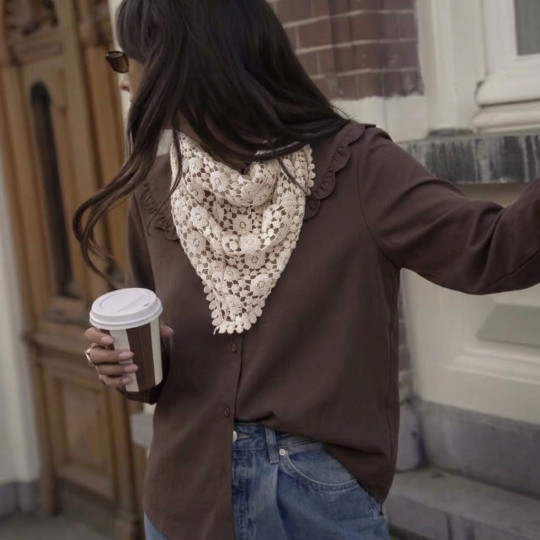 Foulard crochet